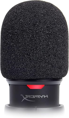 SoloCast�}�C�N�|�b�v�t�B���^�[�E�B���h�X�N���[�� - �m�C�Y���_�N�V�����Q�[���}�C�N�t�H�[���J�o�[�A�}�C�N�t�H�[���J�o�[�|�b�v�t�B���^�[�AHyperX SoloCast�z���C�g�ƌ݊����̂���