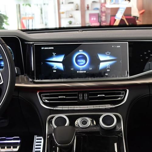 Film protecteur en verre trempé pour l'écran GPS de la Hongqi H9 2020