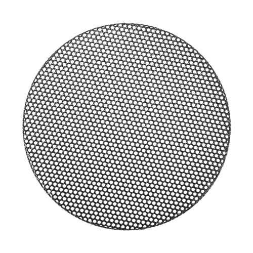 ACROPIX ユニバーサル2.5"スピーカーグリルメッシュ オーディオサブウーファー用 74x4mm フレームなし ブラッ ク - 1個入り