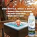 Waters Choice Complete 6 Month Hot Tub Chemicals Starter Kit- Water Clarifier Maintenance Cleaner- Pure Enzymes for Spas, pH Up, pH Down, Sanitizer and Test Strips, No Scum Absorbers Needed