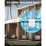 2026 AX1800 Outdoor WiFi 6 Extender, WAVLINK Outdoor WiFi Extender Signal Booster with PoE, Long Range Outdoor WiFi Access Point, IP67 Weatherproof, 4x8dBi Antennas, for Farm, Cameras, Patio, Starlink - Image 2