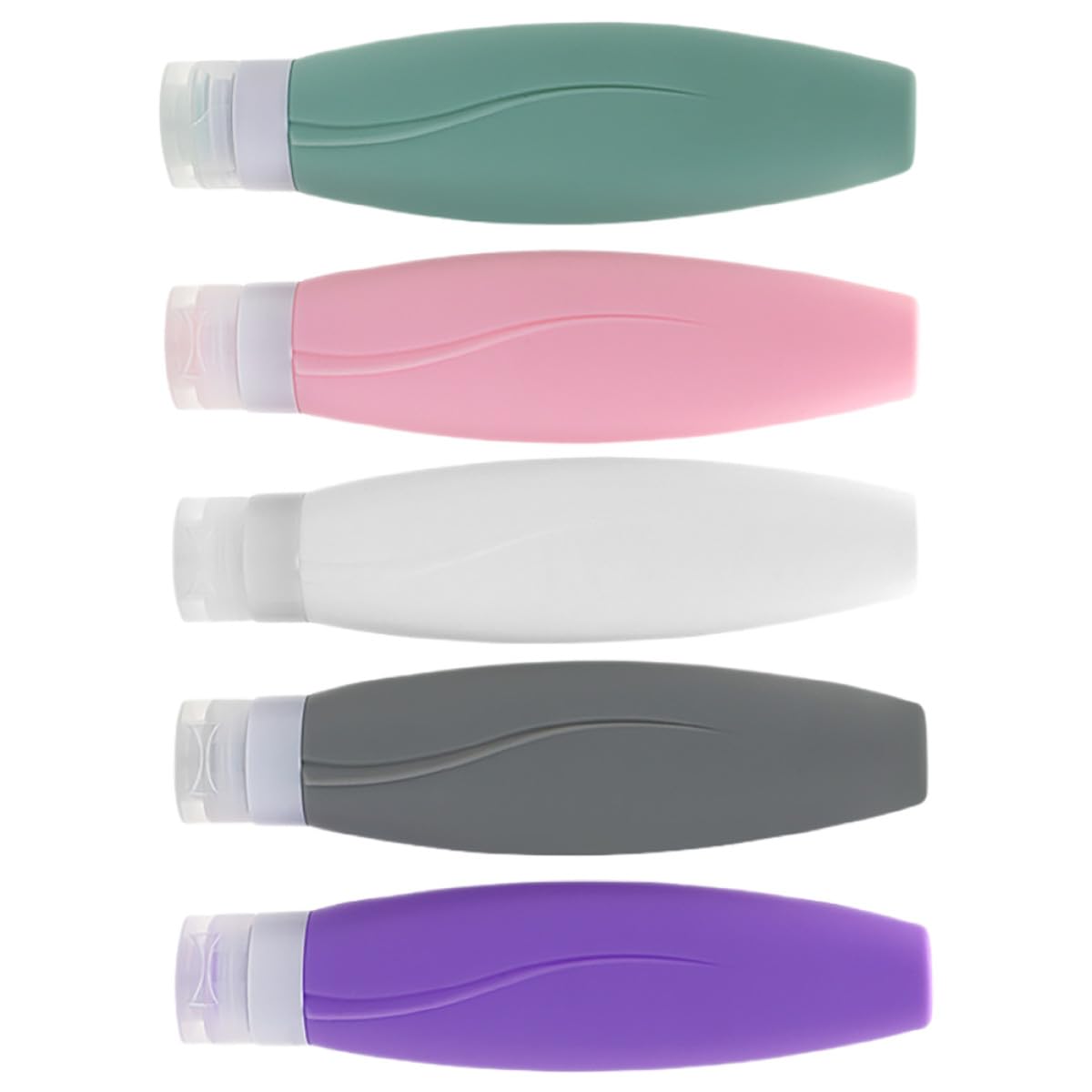 Flacons de voyage en silicone rechargeables récipients étanches articles de toilette