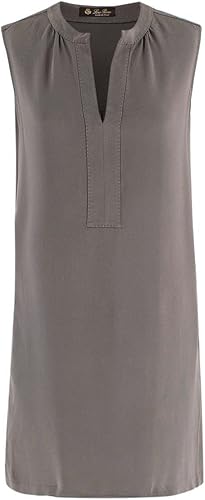 Loro Piana Vestido túnica carbón de Segunda Mano