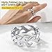 PROSTEEL Stainless Steel Flame Ring Jewelry Cool Pinky Rings For Men Size 7