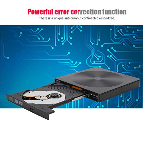 Lectora y grabadora USB 3.0 externa de DVD óptico miniatura 2