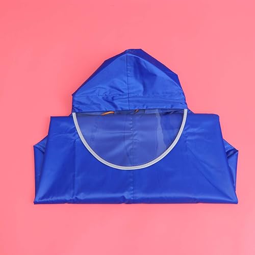 Miniatura 5 de Sosoport Poncho de ciclismo para hombres y mujeres impermeable unisex a prueba de viento con capucha y cubierta de scooter de movilidad