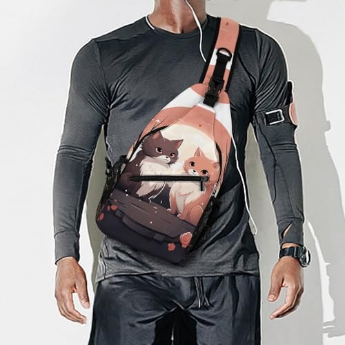 Bolso tipo sling deportivo para hombre y mujer miniatura 7