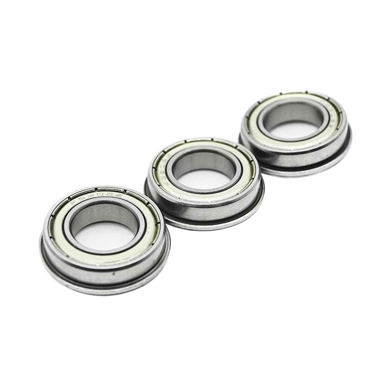 Roulement à billes à bride F6705-2RS 25x32x4mm avec couvercle en fer pour guidage précis