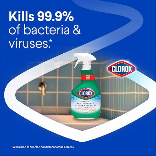 Image of Clorox Clean-Up Multi-Surface Cleaner with Bleach, 32 fl. oz., Pack of 3