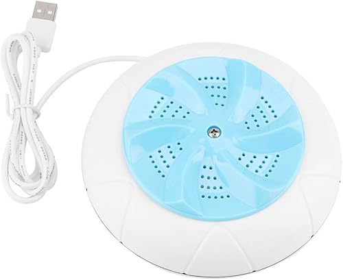 Miniatura 6 de JTLB Mini Portable Ultrasonic Washing Machine for Travel (Blue)