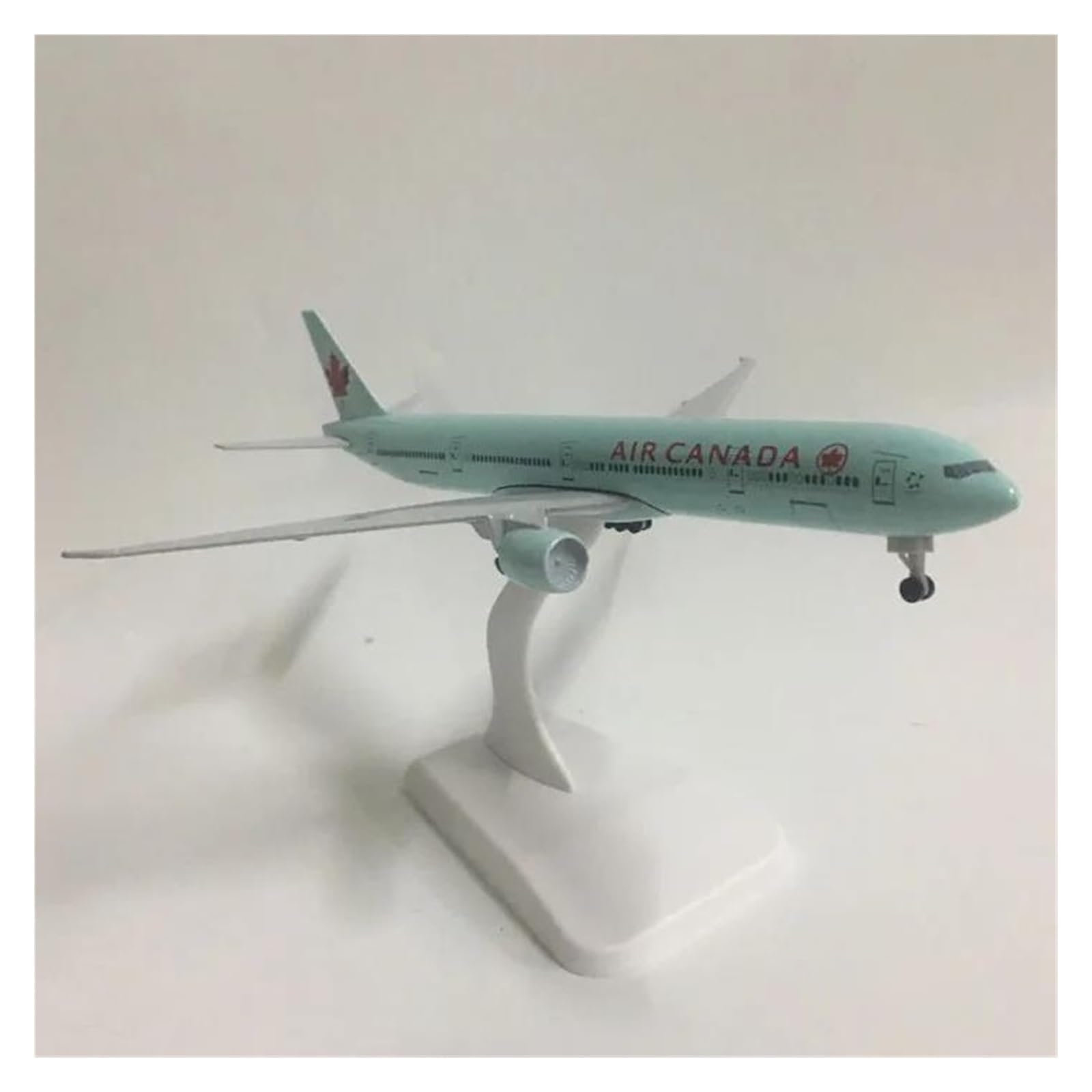 Avión a Escala 20cm1:300 para Air Canada Boeing 777, Modelo de avión, Modelo de avión de Metal Fundido a presión, Adecuado para exhibición