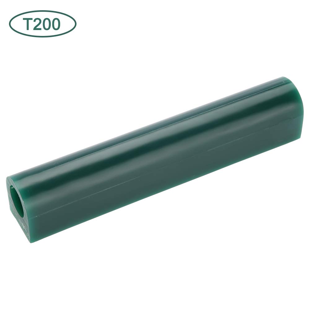 Tubo per colata di cera anello, stampo per anello gioielli, cera verde dura, lavorare con tubo grande a lato piatto, interno liscio, per creare e progettare
