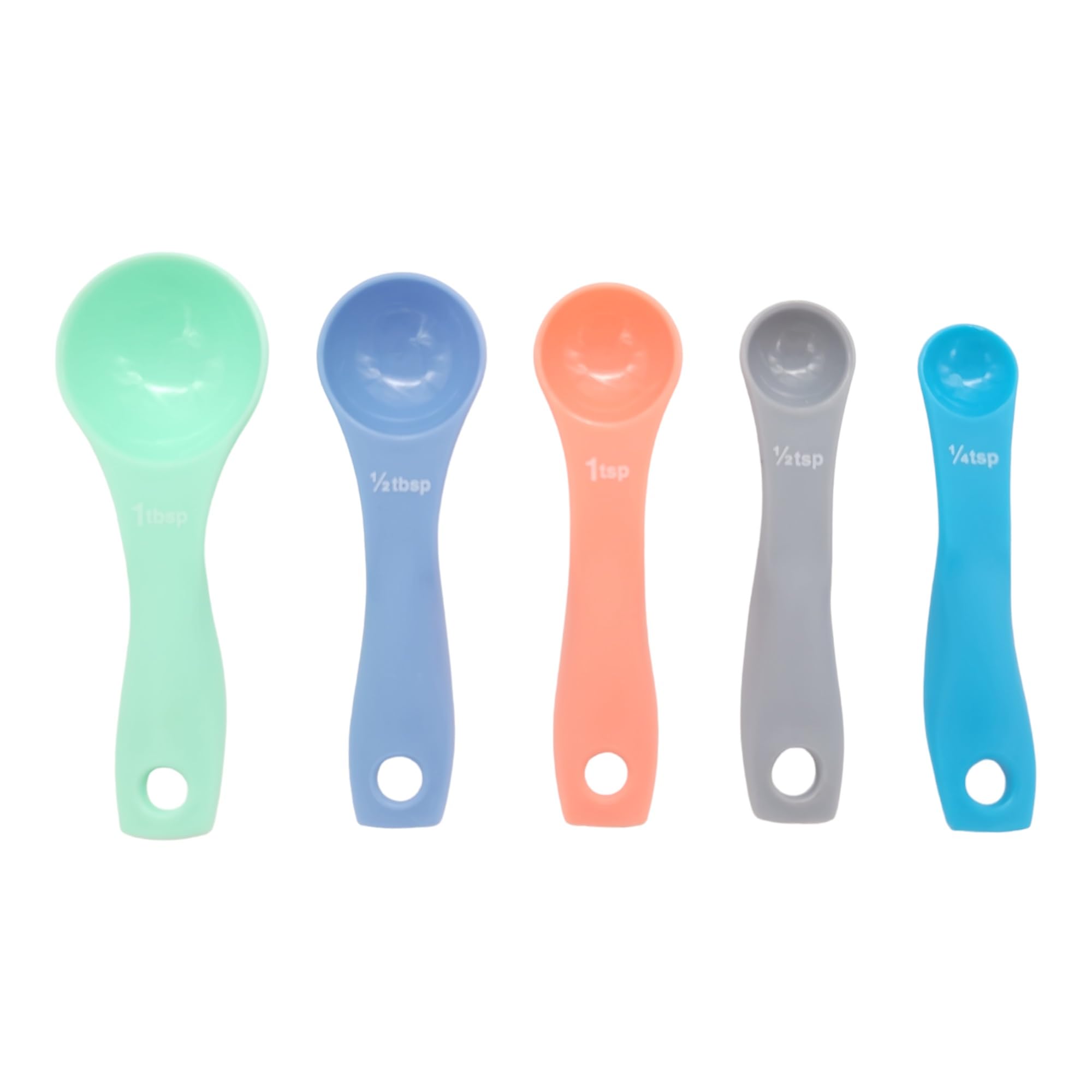Amazon | Handy Housewares カラフルなプラスチック入れ子計量スプーン