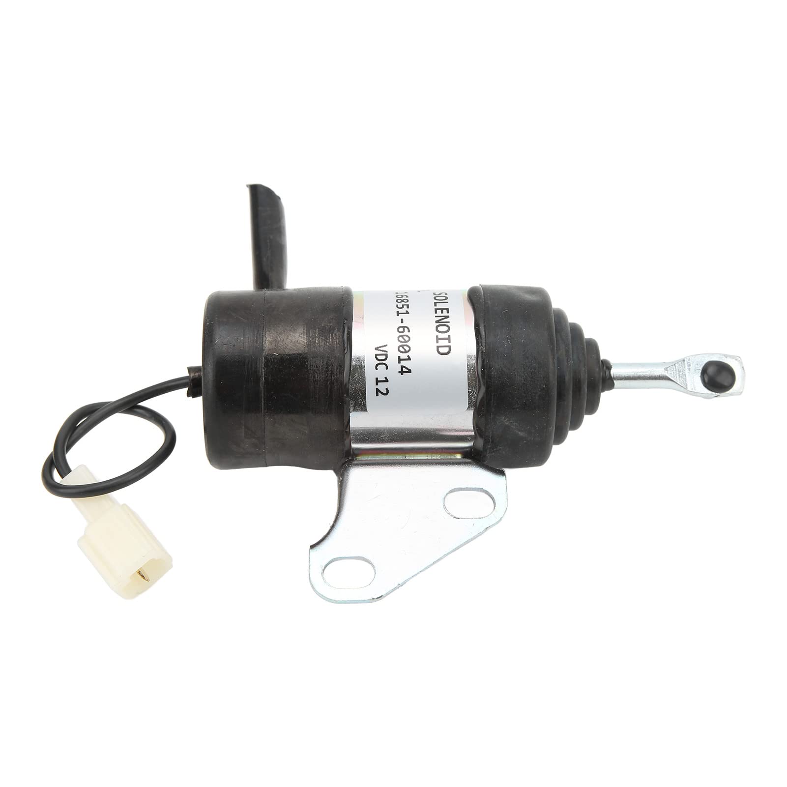 Akozon Solenoide di Spegnimento Carburante, Taglio di Arresto 12VDC in Lega di Alluminio di Alta qualità per Kubota RTV900T RTV900R B7410D BX1500D