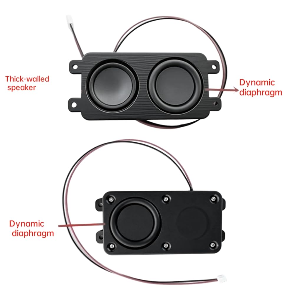 Złącze Głośnikowe 4 Ohm 3W Audio Przenośny Głośnik do Komputera Systemy Domowego