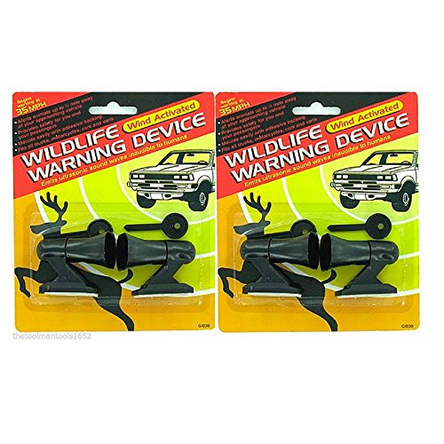 2 Packs De Silbatos Para Ciervos 4 Piezas Seguridad Vehicular miniatura 5
