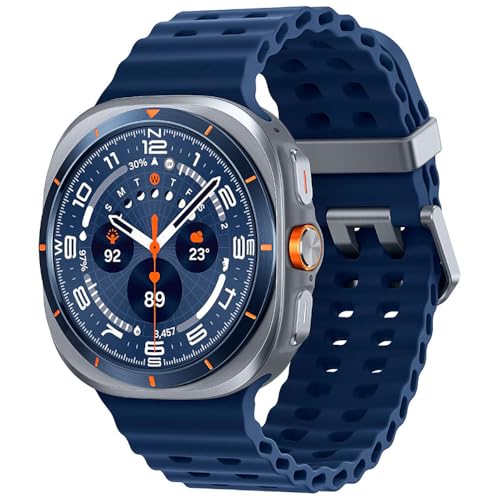 Samsung Galaxy LTE (2025) Ultra Smart Watch, 47 mm Case Size, Blue - [Italian, Hungarian, Polish, Romanian, Austrian and Swiss Versions]