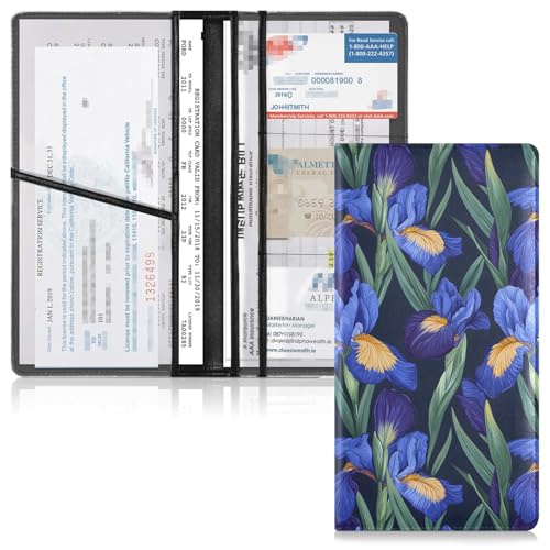 Organizador de Documentos para Vehículo Azul