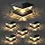Solar Post Cap Lights Outdoor: 6 Pack 48 LED Fence Post Solar Lights, Solar Powered 2 Lighting Modes 4x4 Post Solar Lights for Garden Patio Deck Step Decor, Fit 3.5x3.5 5x5 Vinyl Wooden Lamp Post