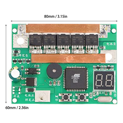 Placa DIYSpotWelderKit SpotWelderPCB 714V 100300A baixa resistência de contato completa para bateria