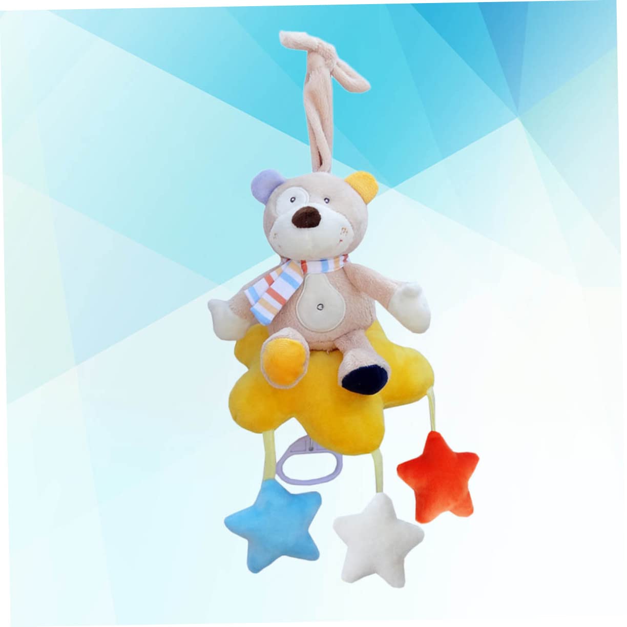 BESTonZON Jouet De Poussette 2 Pièces Jouet de Berceau pour bébé Jouets pour bébé Poussette Jouet Copier Pendentif de Jouet De Poussette pour