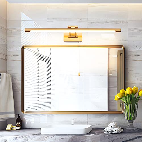 【Garanzia di Qualità】 24 mesi di garanzia, 60 giorni di garanzia di rimborso e 24 ore di risposta. La lampada a specchio a LED può essere facilmente montata a parete con le parti appropriate, tutto ciò che serve per fare è collegare il cavo appropriato di conseguenza.
