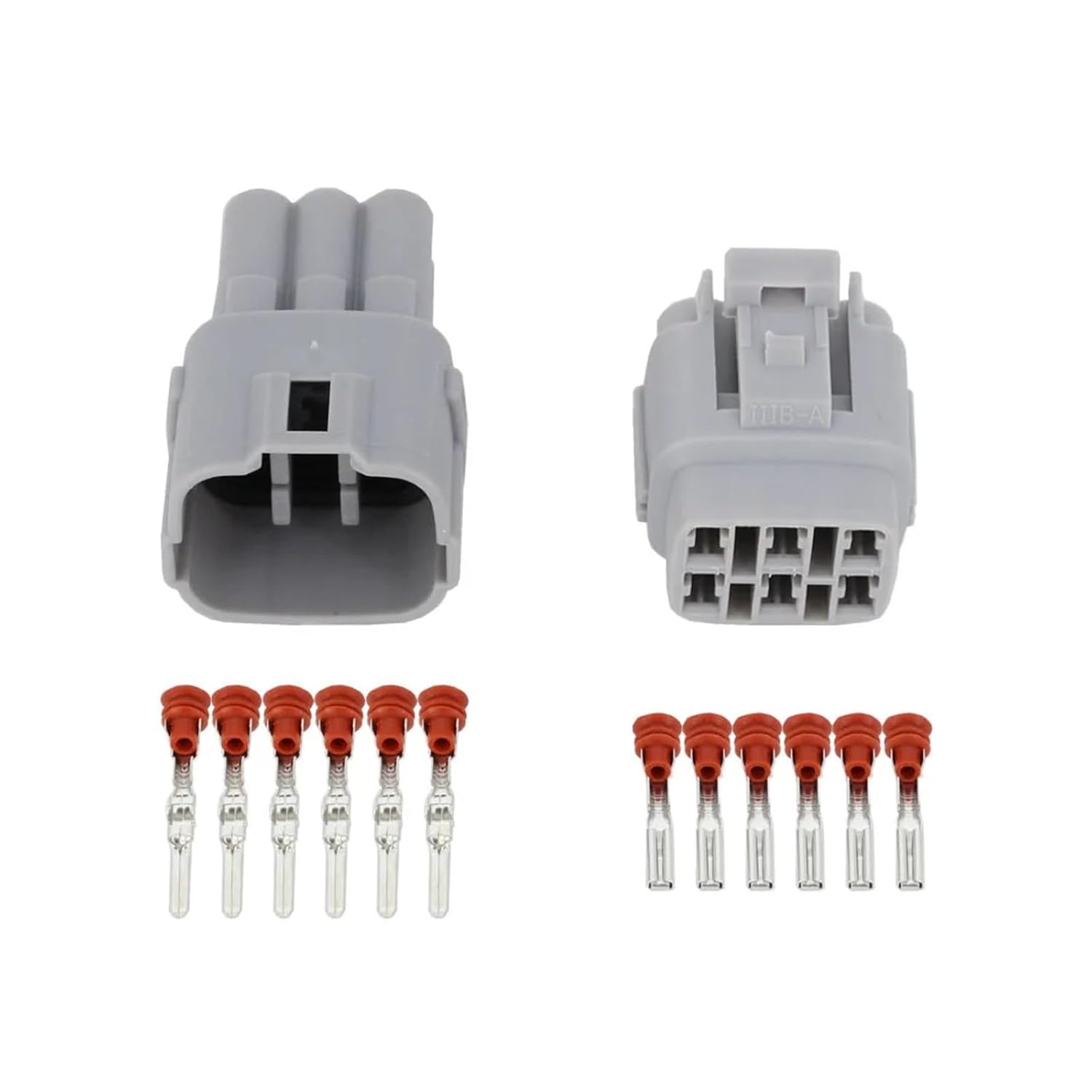 6 Pin Male/Female Harness Automotive Connector Car Plug with Terminal DJ7069Y-2.2-11/21 6P(5 Sets)