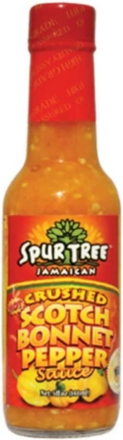 Spur Tree Jamaican Crushed Scotch Bonnet Pepper Sauce - 5 oz by Spur Tree Jamaican