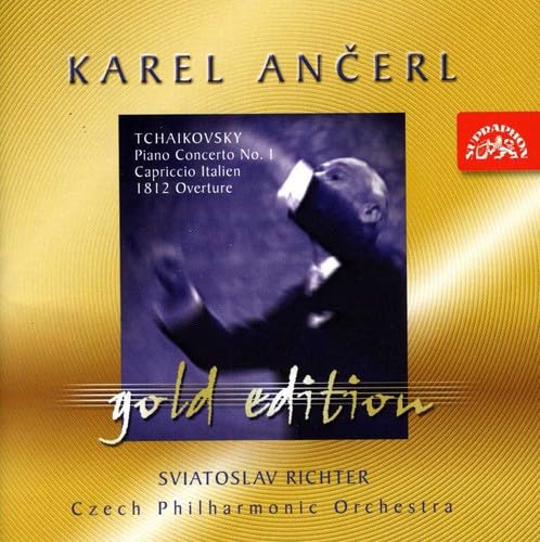 Ancerl Gold Edition 20: Concerto Piano & Orch [Audio CD] Karel Ancerl; P.I. Tchaikovsky; Czech Philharmonic Orchestra; Pyotr Il'yich Tchaikovsky and Sviatoslav Richter