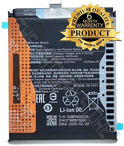 Image of THE BATTERY STORE Original Mobile Battery for Redmi K30 Pro /Poco F2 Pro M2004J11G Battery with 6 Months warrenty (for Redmi K30 Pro /Poco)