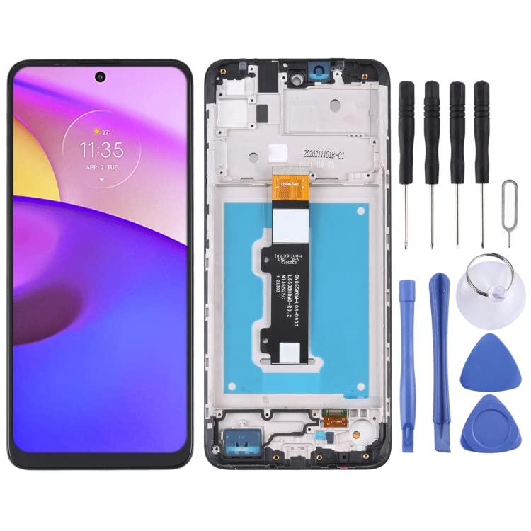 Piezas de reparación de teléfonos celulares Pantalla LCD TFT para Motorola Moto E40 / E30 Digitizer Conjunto con Marco