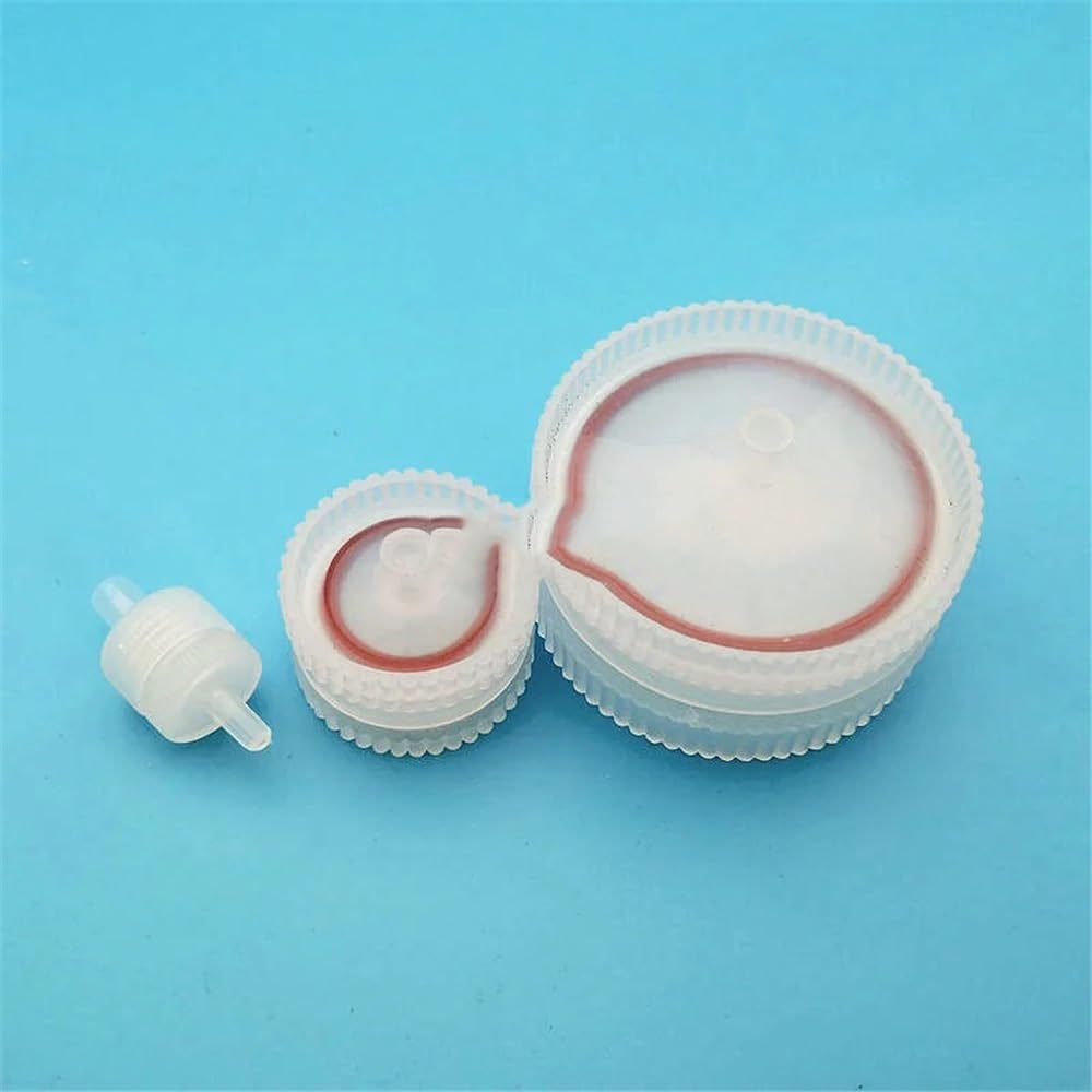 Lote de 10 unidades soportes membrana plástico reemplazables for laboratorio, 13 mm, 25 y 50, con cabezal PP vacío Equipamiento de laboratorio