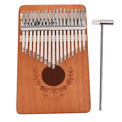 Piano à pouce Kalimba, 17 touches Piano à doigt en bois Instrument africain portable avec marteau de réglage pour… - Les Beatles, Paul McCartney, John Lennon, RIngo Starr, George Harrison Piano à pouce Kalimba, 17 touches Piano à doigt en bois Instrument africain portable avec marteau de réglage pour… – Image 3