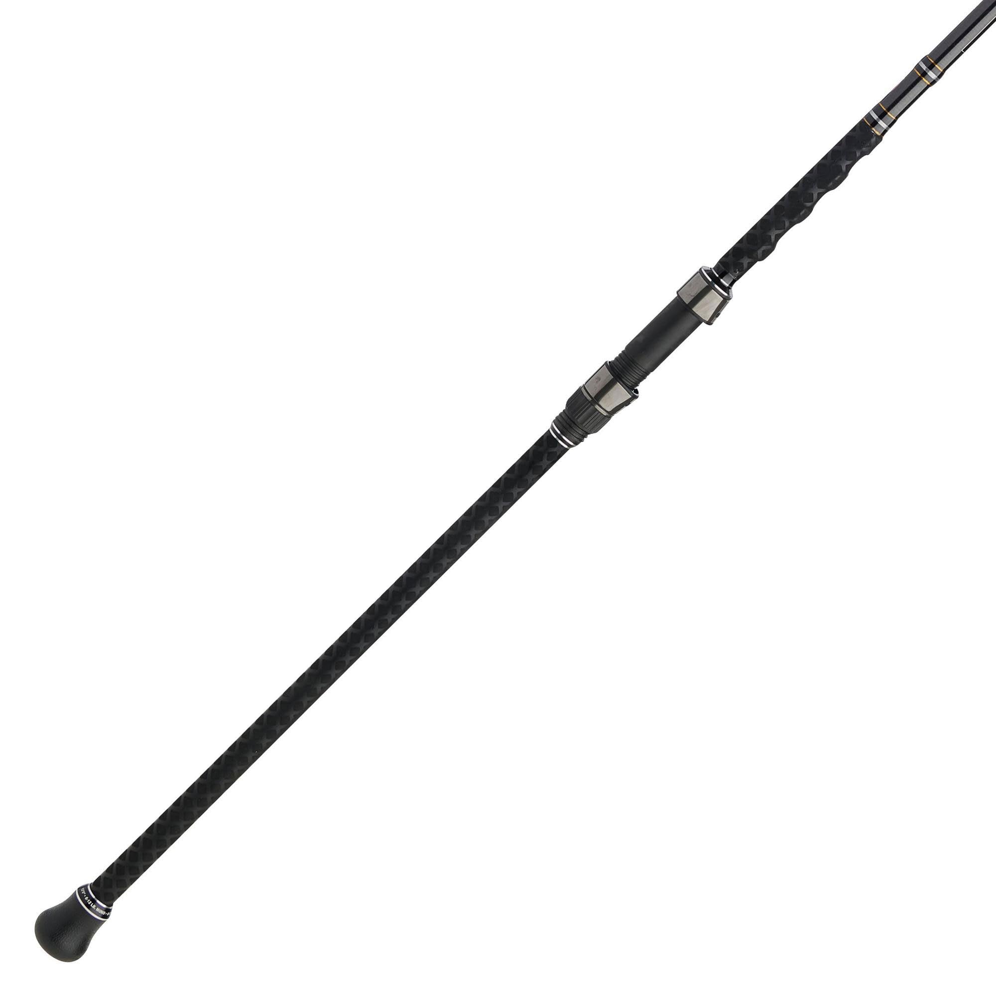 PENN Carnage III Surf Spinning Fishing Rod, Silver/Black/Gold, 12' - Heavy - 30-50lb - 2pc