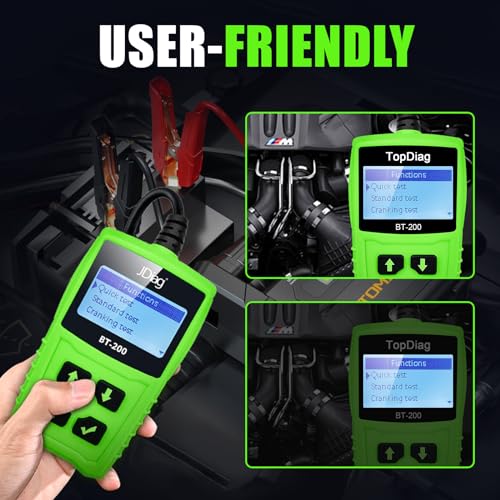 Topdiag TP200+TP200PRO Bt200 Plus 12V 24V Car Battery Tester 2024 thumb #4
