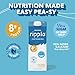 Ripple Original Plant Based Milk | 8g of Quality Sourced Pea Protein, Calcium Rich | Shelf Stable | Vegan & Non GMO Certified | Dairy, Soy, Nut, Gluten, & Lactose Free | 32 Fl Oz Cartons (Pack of 6)