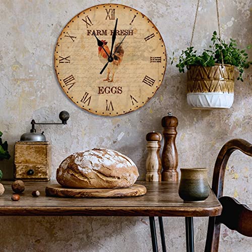 Horloge sans tic-tac grand format 38,1 cm résolvant les nuisances sonores