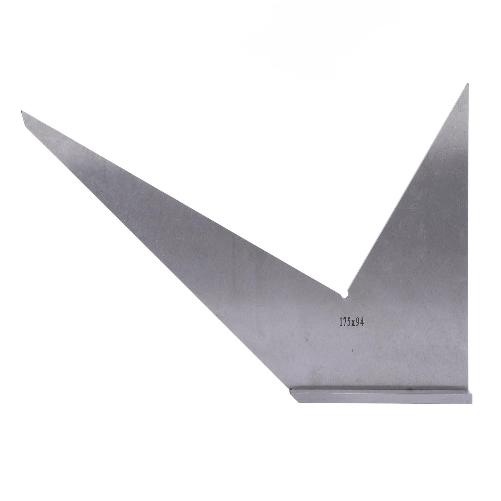 Jiawu Équerre D'ingénieur Machiniste avec Base, équerre de Machiniste Multi-angle 30° 45° 90° 120°, Outil de Règle D'onglet en Acier au Carbone pour la Mesure des Pièces, Menuisier