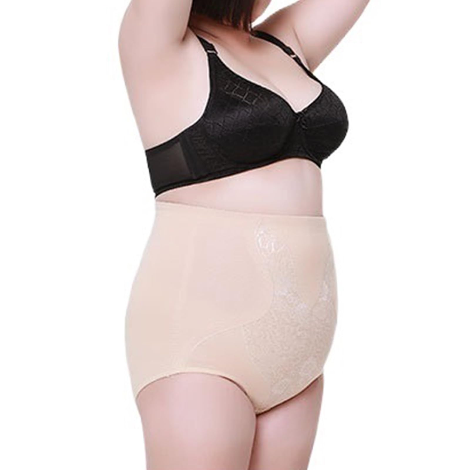 Big Curvy Womens Panties Plus Size Underwear Full Coverage High Waist Briefs Elasticity Bikini 2 3 6-Pack