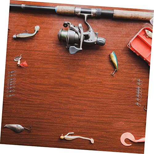 balacoo 100pcs cordón de pesca con accionadores miniatura 6