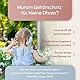 Schallwerk ® Kapselgehörschutz Kiddies (Morning Blue) | Gehörschutz Kinder - Hochwertige Lärmschutz Kopfhörer mini - Ohrenschützer ideal für Alltag & Events
