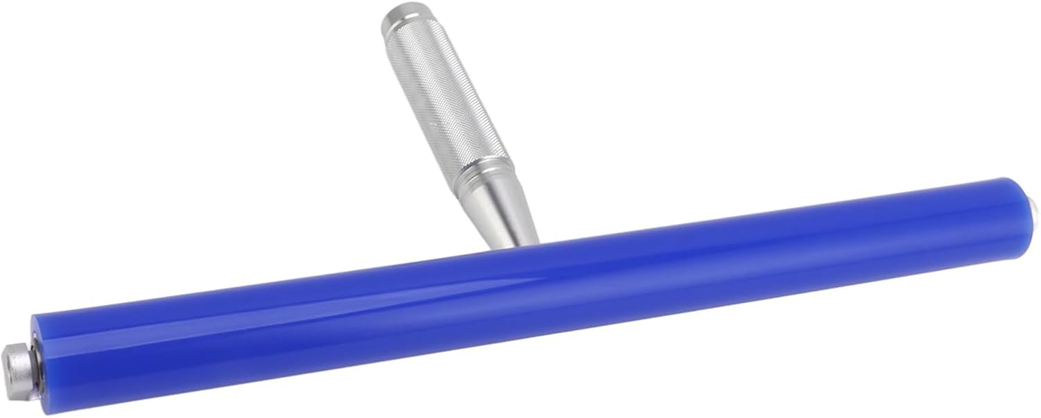 Silicone Wear Manual Roller Cleaner Tool for Longlasting Use for Workshop, Circuit Board, PCB, LCD Process Blue (16 Inch)