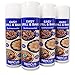 Produktbild EASY GRILL & BAKE 4x 500 ml (7334) - Backtrennmittel Spray Backtrenn-Mittel Antihaft Backpapierersatz Backpapier-Ersatz Waffeleisen Pfannen Formen Grillrost Brotbackmaschinen - ABACUS
