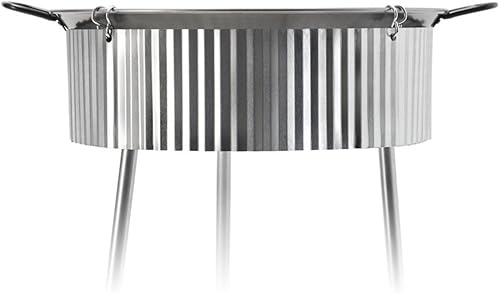 Castevia Paella - Parabrisas para quemador de gas (32-40 pulgadas)