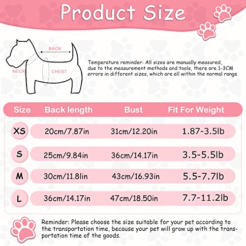 Dog Dress For Small Medium Dogs Girl Dog Sweater Dress Plaid Pet Clothes Chihuahua Yorkie Dedding Birthday Dresses Cat Clothes Holiday Festival Puppy Outfits #TOP4