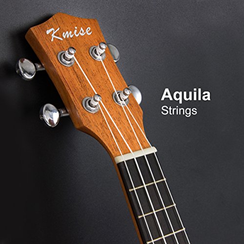 Kmise MI0969-KUS Concert Ukulele Uke Acoustic Hawaiian Guitar 23 Inch 18 Frets Mahagany thumb #3