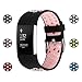iGK For Fitbit Charge 2 Bands, Adjustable Replacement Sport Strap Bands for Fitbit Charge 2 Smartwatch Fitness Wristband Soft Silicone Pink Small