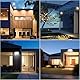 Meision Led Strahler mit Bewegungsmelder Außen 50W, Led Strahler Außen Warmweiß 3000K, mit Stecker, Sens Funktion, Timer, IP66 Wasserdicht, Superhell Aluminium Flutlicht für hof, Garage