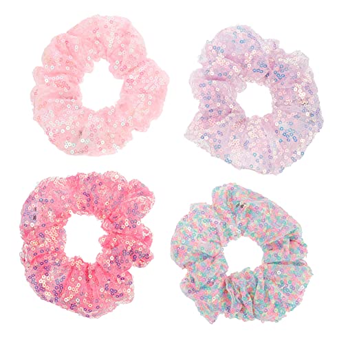 NIYANGLE 4Piezas Lazos Elásticos Para Luces LED Anillo De Malla De Unidades Para Fiestas y Celebraciones