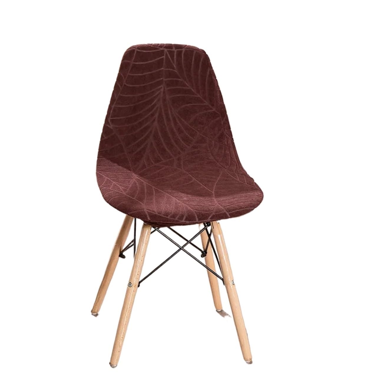 CYMMIYT Chair Covers Chair Cover Elastic Stretch For Dining Room Waterproof Anti-slip Seat Covers(Brown)